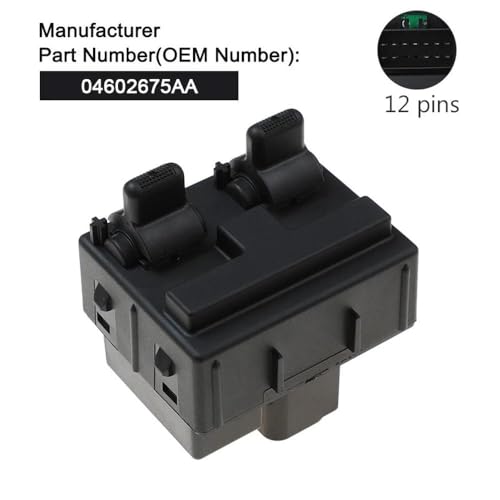 Commande de lève-vitre électrique avant pour Jeep Wrangler avec impulsion fluide - 5