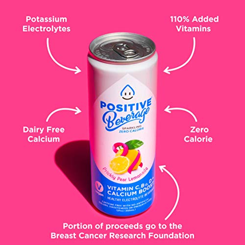 Buy Positive Beverage IMMUNITY BOOST Prickly Pear Lemonade, Zero