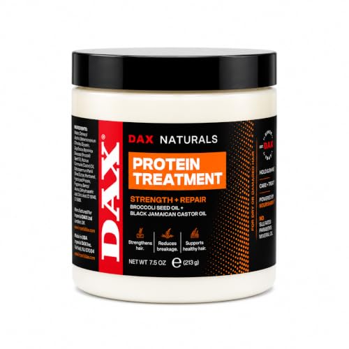 DAX Naturals Protein Treatment Deep Conditioner for Damaged Hair, 7.5 Oz