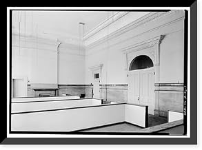 Historic Framed Print, U.S. Courthouse & Post Office, Fifth Street & Court Avenue, Des Moines, Polk County, IA - 6, 17-7/8" x 21-7/8"