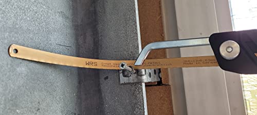 WRS Metallsägeblätter/Handsägeblätter/Bügelsägeblätter 300 mm, HSS-Bi-Metall, hochflexibel, universell für Stahl/Edelstahl/NE-Metalle usw. -MADE IN GERMANY-, Größen Name: - Inhalt: 5 Stück -