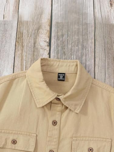 Image of Lymio Junior's Cotton Regular Fit Shirt for Boys | Casual Shirt for Boys (Also Available in Combo Packs) (SSK-22-25)
