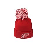Detroit Red Wings NHL Officially Licensed Youth Beanie Pom Icon Team Color