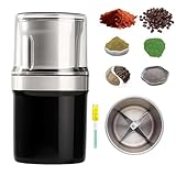 Coffee Grinder Electric,2025 New Coffee Grinders for Home Use,Spice Grinder Electric,Large Capacity Stainless Steel, Detachable Cup Body, Suitable for Home and Kitchen Use (Single cup)