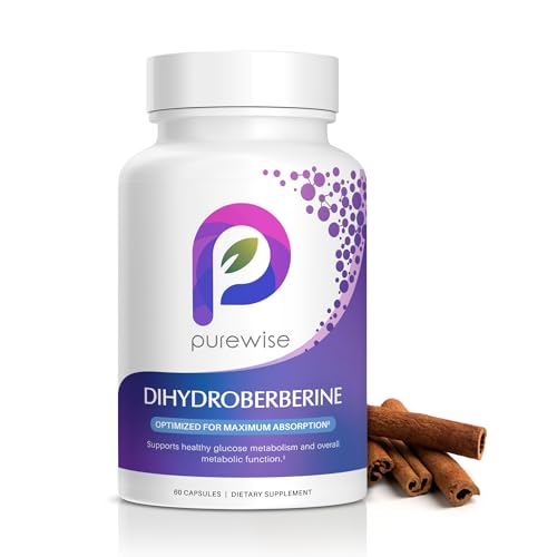 PureWise Naturals Dihydroberberine | Optimized for Maximum Absorption | with