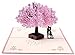 Robert Sabuda - Set of Six Assorted Floral Blank Pop Up Cards