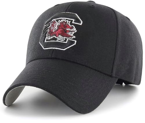 Gorra deportiva ajustable South Carolina MVP negra/blanca miniatura 1