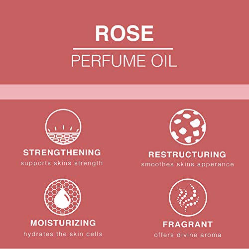 Provence Beauty | Amaranth Refreshing Lightly Scented Floral Roll-On Perfume Body Oill - Body Oils For Women Perfume - Enriched W/Apricot Oil, Sweet Almond Oil, Fractionated Coconut Oil - 1Oz #TOP3