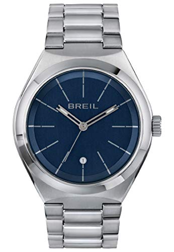 Breil Orologio Collezione Bend Movimento Solo Tempo - 3H Quarzo E Bracciale In Acciaio Da Uomo