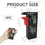 LED Digital Household Battery Tester for All Batteries Uk Battery Checker Multi Size for AA AAA C D 9V 1.5V Button Cell Batteries (Requires No Battery to Operate) - Image 6