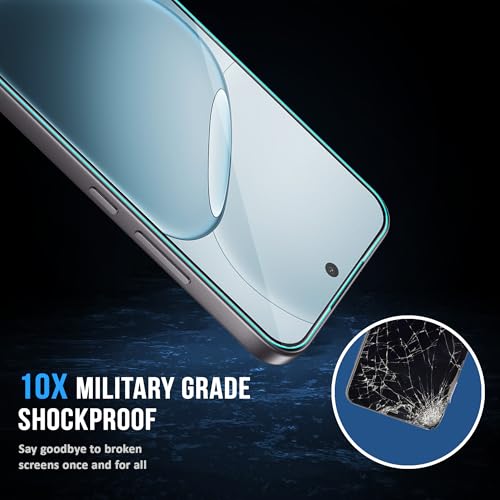 Image of FIRST MART Tempered Glass Screen Protector for Oppo F31 / F31 Pro / F33 / Oppo F33 Pro - Full-Glue Screen Guard, 3D Edge to Edge, HD Clear, Bubble-Free, Case-Friendly, Black, Pack of 2