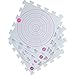 Boye 42-40166 Circular Interlocking Crochet and Knitting Blocking Boards, 12