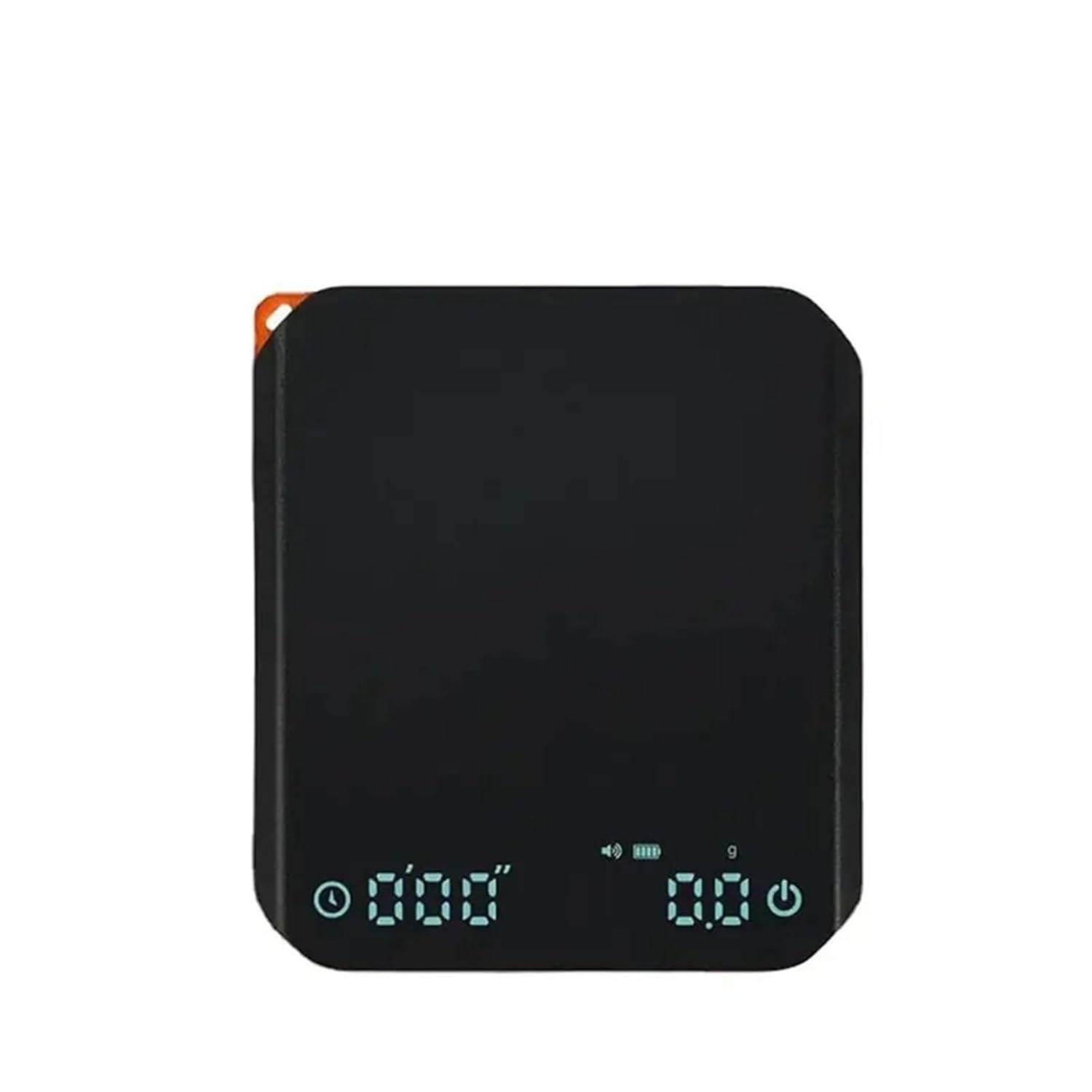 Black Coffee Scales High Precision Electronic Palm Size Rechargeable Smart Espresso with Timer 3 Modes Use