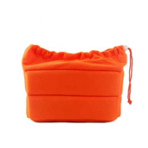 Coolgiftidea Dslr Camera Organizer Bag With Removable Partition Pads-Orange #TOP6