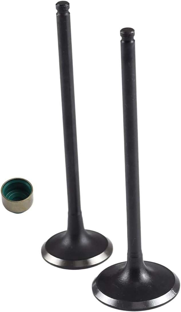 8PCS Intake and 8PCS Exhaust Valves and 16PCS Valve Steam Seals Kit Compatible with Honda Compatible with Acura 2.0L 2.3L 2.4L K20A3 K20Z3 K23A1 K24A, Replace 14711-PNL-E00,14711-PNA-000,14721-PNA-000