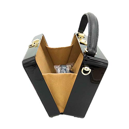 Novlety Designer Acrylic Shoulder Bag For Women Tote Purse And Handbags Box Clutch Crossbody Bag Medium #TOP3