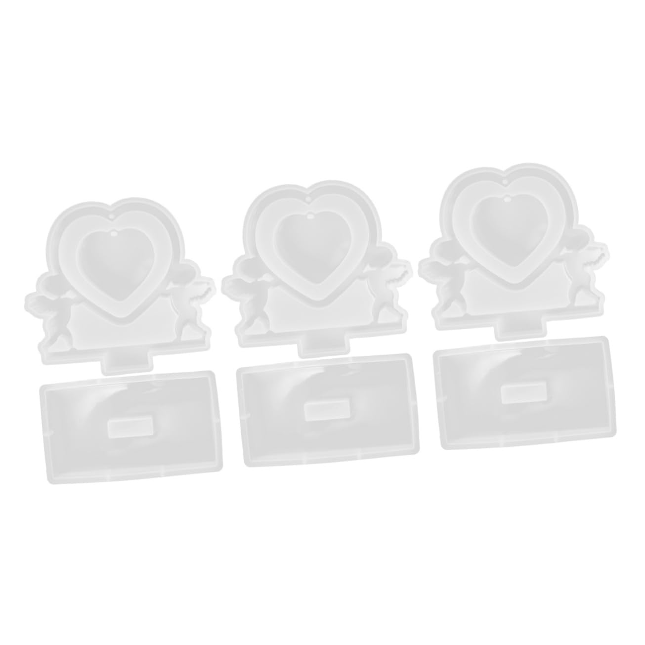Moule cœur en silicone et cadre photo pour créer des cadeaux faits main