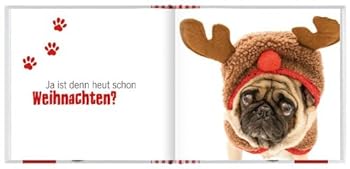 Hardcover Mopsfidele Weihnachten [German] Book