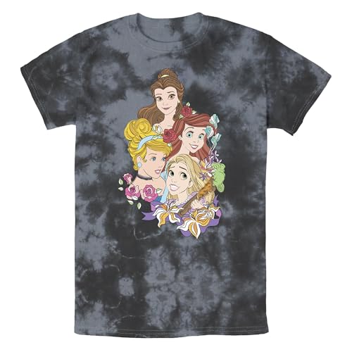 T-shirt Disney Princess Portrait noir pour homme taille S
