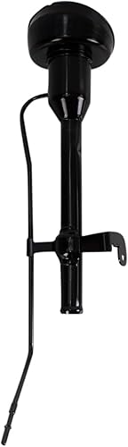 Vista 86 de TRQ Cuello de llenado de depósito de combustible negro compatible con Toyota Sienna 2004-2010