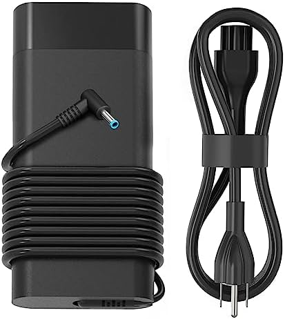 135W 19.5V 6.9A Laptop Charger Compatible with HP Spectre x360 15t-df100 CTO,HP Pavilion Gaming 15 17 ec0013dx 15-ec0751ms L15534-001 TPN-DA11 TPN-CA13 OMEN AC Adapter Power Supply Cord