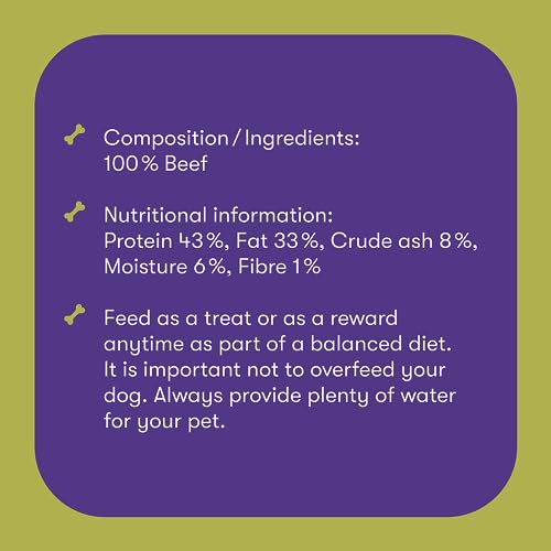 Buddylicious 100% Natural Beef Strips Dog Treats, Multicolor, 5 count (Pack of 1) - Image 4