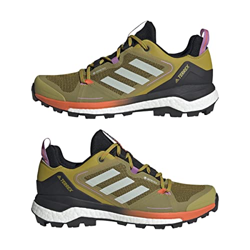 Adidas Herren Terrex Skychaser 2 GTX Wanderschuhe, Pulse Olive/Linen Green/Core Black, 41 1/3 EU