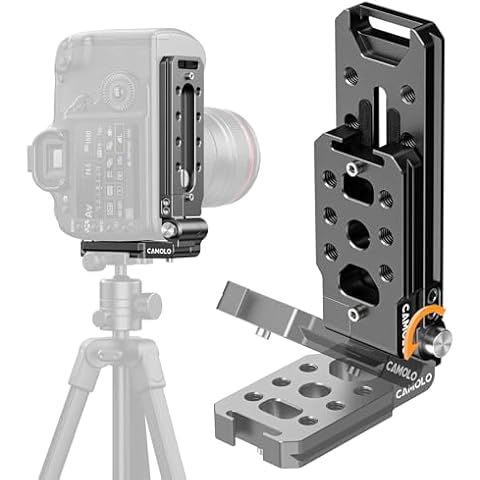 Foldable DSLR Camera L Bracket - Arca Base Cover