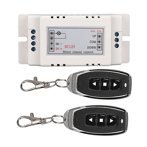 Relay Remote Control Switch, DC 12V 433MHZ Wireless Universal RF Transmitter Receiver Kit for Light Garage Door