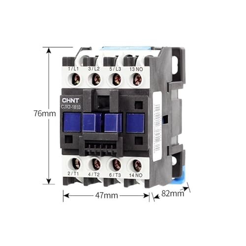 Contacteur CA 1NO CJX2-1810 18A | Commande bobine 220V pour circuit électrique