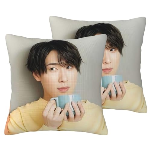 宮舘涼太1 (5) 通気性 ポリエステル製 ギフト ベッド用 カスタマイズ可 両面プリント