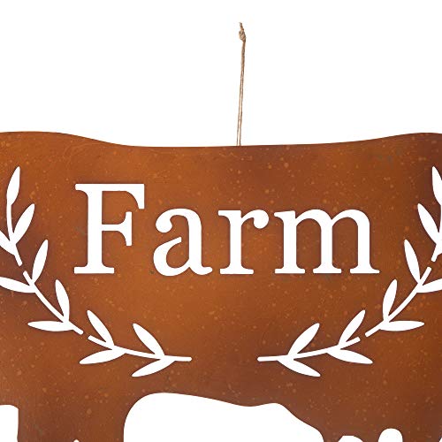Glitzhome 49.5" H Metal Animals Silhouette Garden Stakes, 3 Pcs Outdoor Ornamental Gardening Stakes Lawn Ornaments Yard Sign Or Wall Decoration #TOP6