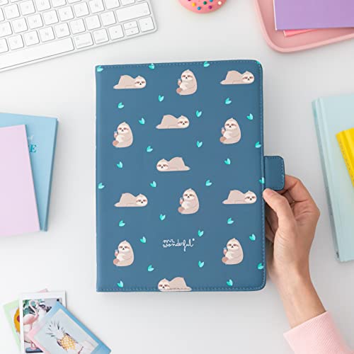 WONDEE Mr Wonderful Universal Case with Stand Function, for 10" Sloth Tablets, blue - Image 4