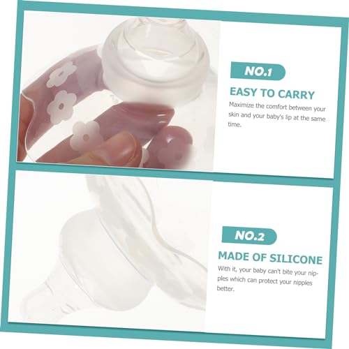 VICASKY 5 Unidades corretor de tampas de de enfermagem protetor de amamentação creme para mamilos pr