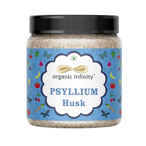 Psyllium Husk/Isabgol Husk (Sat - Isabgol) Fibre Support - 200 GM by Organic Infinity