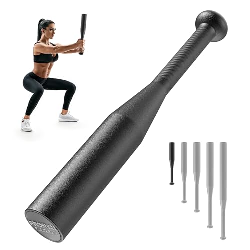 PROIRON Indian Clubbell Weights,Steel Mace Club Workout Macebell for Strength Training,Rehabilitation, Stretching, Conditioning and Rotational Training,5-25 lb for Men and Women by PROIRON - Used condition - US$24.69