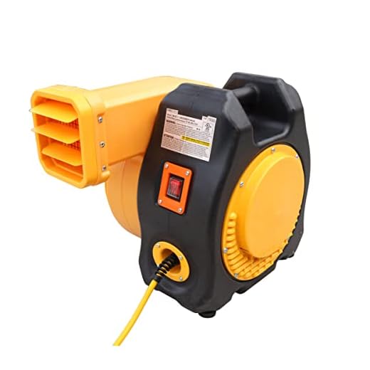 Zoom Blowers 2.0 HP Zoom XLT Compact and Energy Efficient Commercial Air Blower - for Inflatables and Bounce Houses