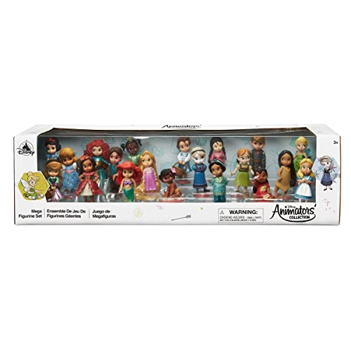 Disney Animators' Collection Mega Figurine Play Set – 20-Pieces