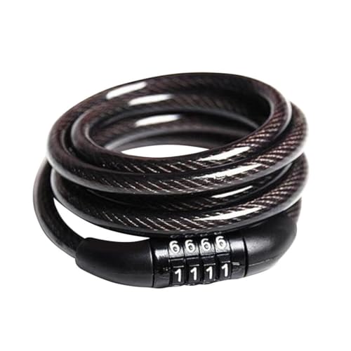 BESPORTBLE 1pc Motorcycle Lock Heavy Duty Combination Code Lock for Bike Scooter and Cycling Security Keyless Design Easy to Use -Theft