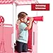 Radio Flyer Play & Fold Away Princess Castle, Toy Slide, Fort, & Climbing Playhouse