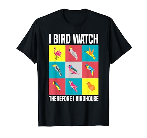 Birdwatcher Birder - Cool Bird Lover Birdwatching Camiseta