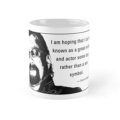 Generic White Mugs Steven Cups Seagal Birthday Sex Ceramic Symbol Tea Travel Coffee Mug 11 Oz Or 15 Oz Gifts For Family Friend Co-Worker Holidays Christmas cover