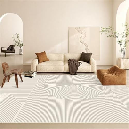Tapis universel lavable à motif rayé pour simplifier le salon - 2