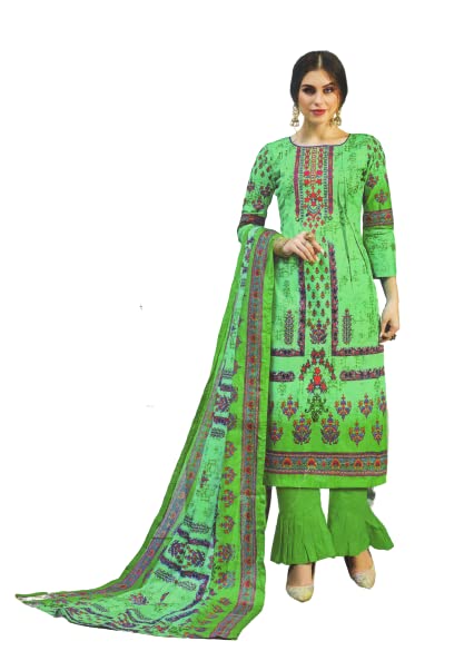 FAZ FASHION Women's Printed Unstitched Dress Material