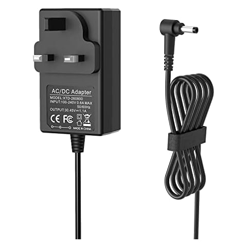 HASESS V10 V11 Charger Replacement for Dyson V10 V11 SV12 SV14 Charger Absolute Animal Motorhead Cordless Vacuum Cleaner Power Supply Adapter Model 217160-02, 969350-02, 969042-01 - 1.5m 30.45V Cover