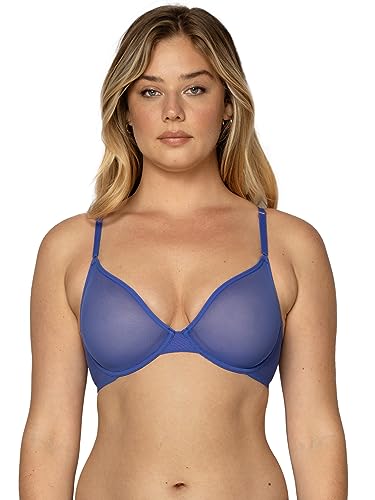 Image of Smart & Sexy Women's Sheer Mesh Demi Underwire Bra - See Through Bras