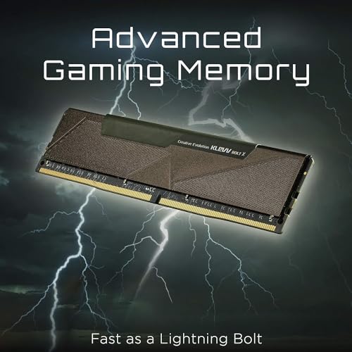 Image of KLEVV Bolt X DDR4 32GB (2x16GB) 3200MHz CL16 1.35V Gaming Desktop Ram Memory SK Hynix Chip XMP 2.0 Ready (KD4AGUA80-32A160U)