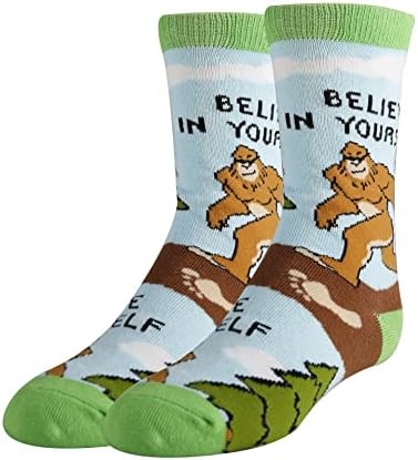 Oooh Yeah Kid's Crew Socks (Believe)