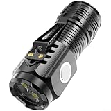 Drei Augen für Mini-Taschenlampe, ultrahell, wiederaufladbar, magnetischer Clip (B)