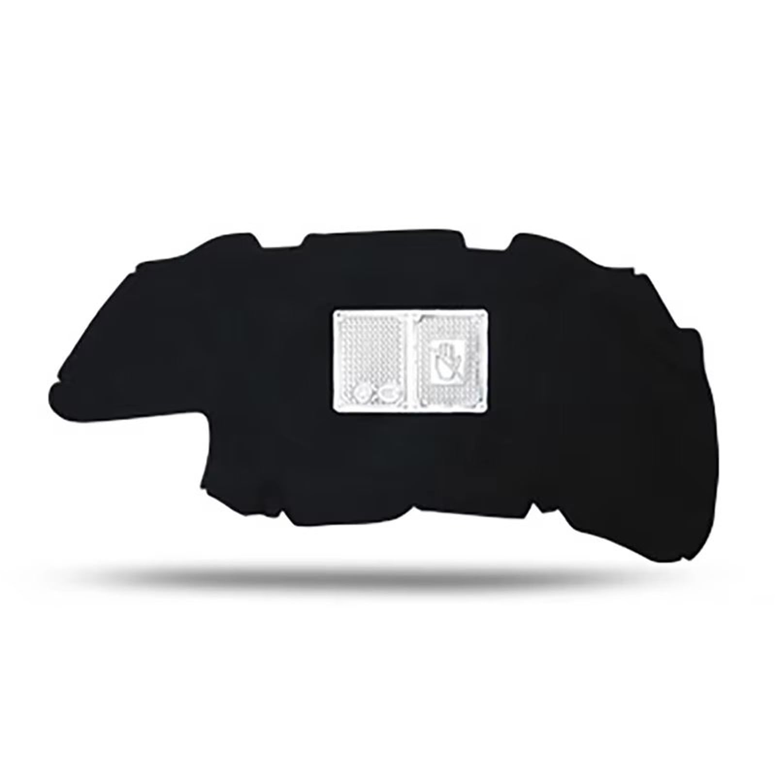 Bonnet Insulation Mat Compatible with Peugeot 206 2003 2004 2005 2006 2007 2008 2009 2010 2011 2012 2013 Car Engine Hood Heat and Sound Insulation Cotton